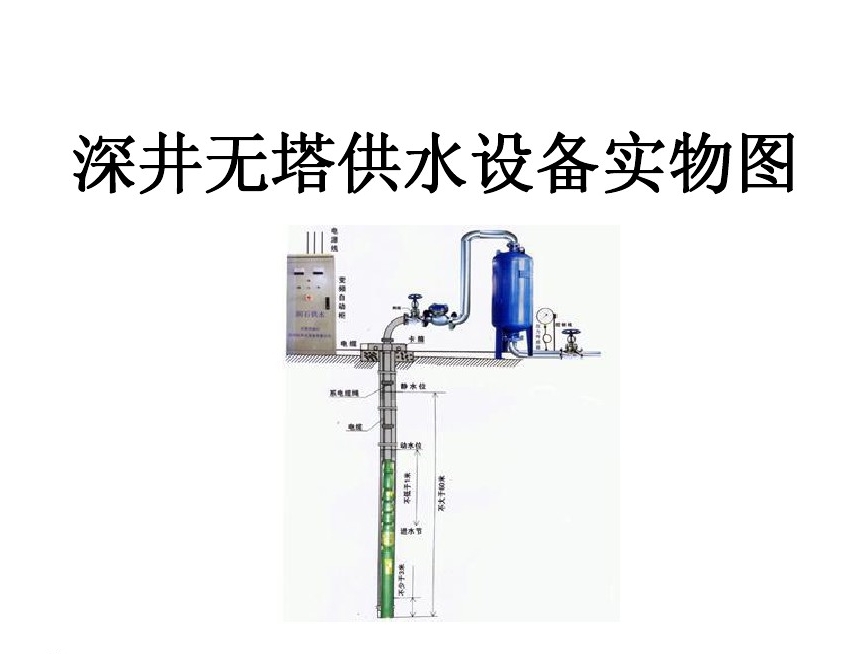 汶上县井泵无塔式供水设备